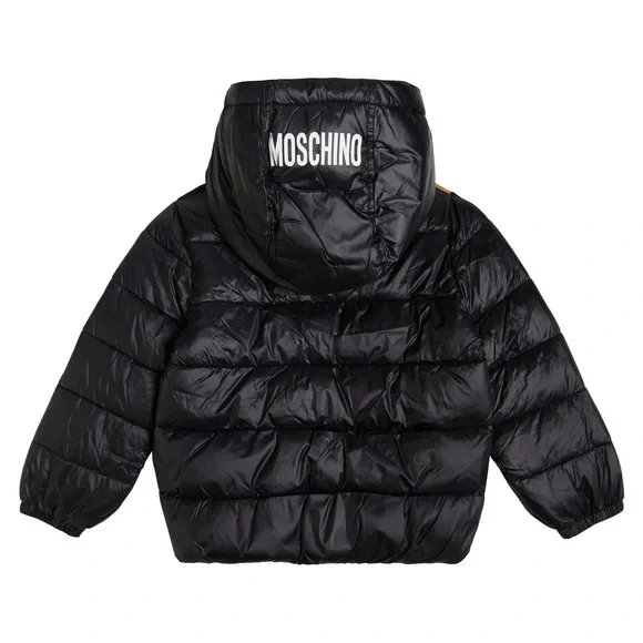 NWT Moschino Printed puffer jacket Sz 14 - Picture 3 of 10